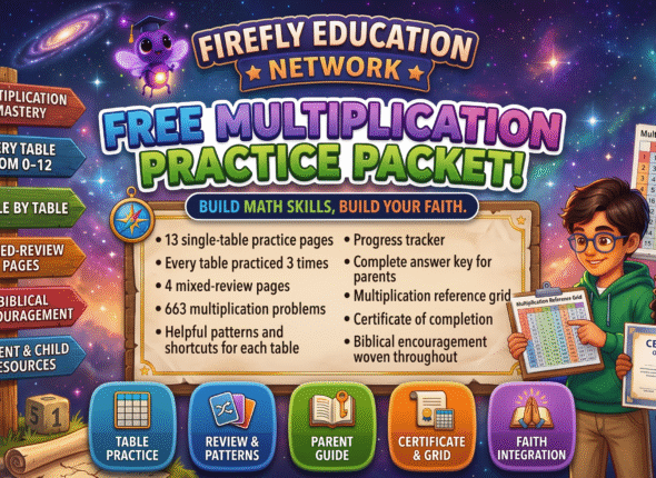 FF Multiplication Table Packet Image